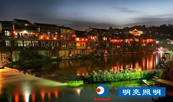 景区亮化 亮化设计 山体亮化