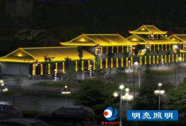 景区亮化 亮化设计 山体亮化